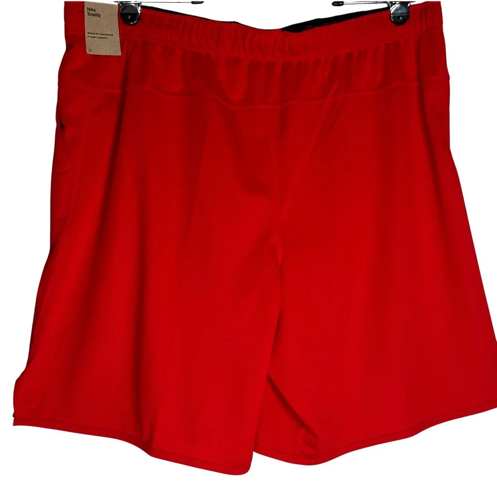 Nike Totality Dri-FIT Mens XXL Red 9 Inch Training Shorts New Basketball